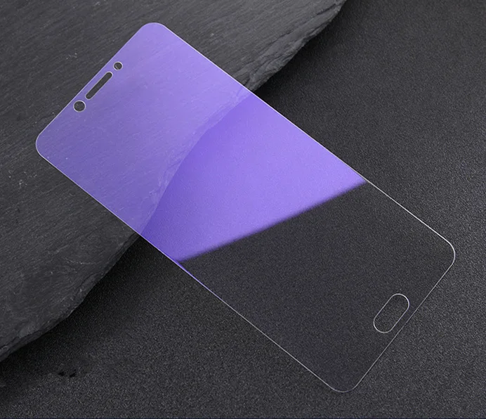 For C7Pro Полное закаленное стекло для samsung Galaxy C5 C7 C7 Pro C9 Pro 9H стекло анти Blu-Ray протектор экрана для Galaxy A9 Pro - Цвет: For C7Pro