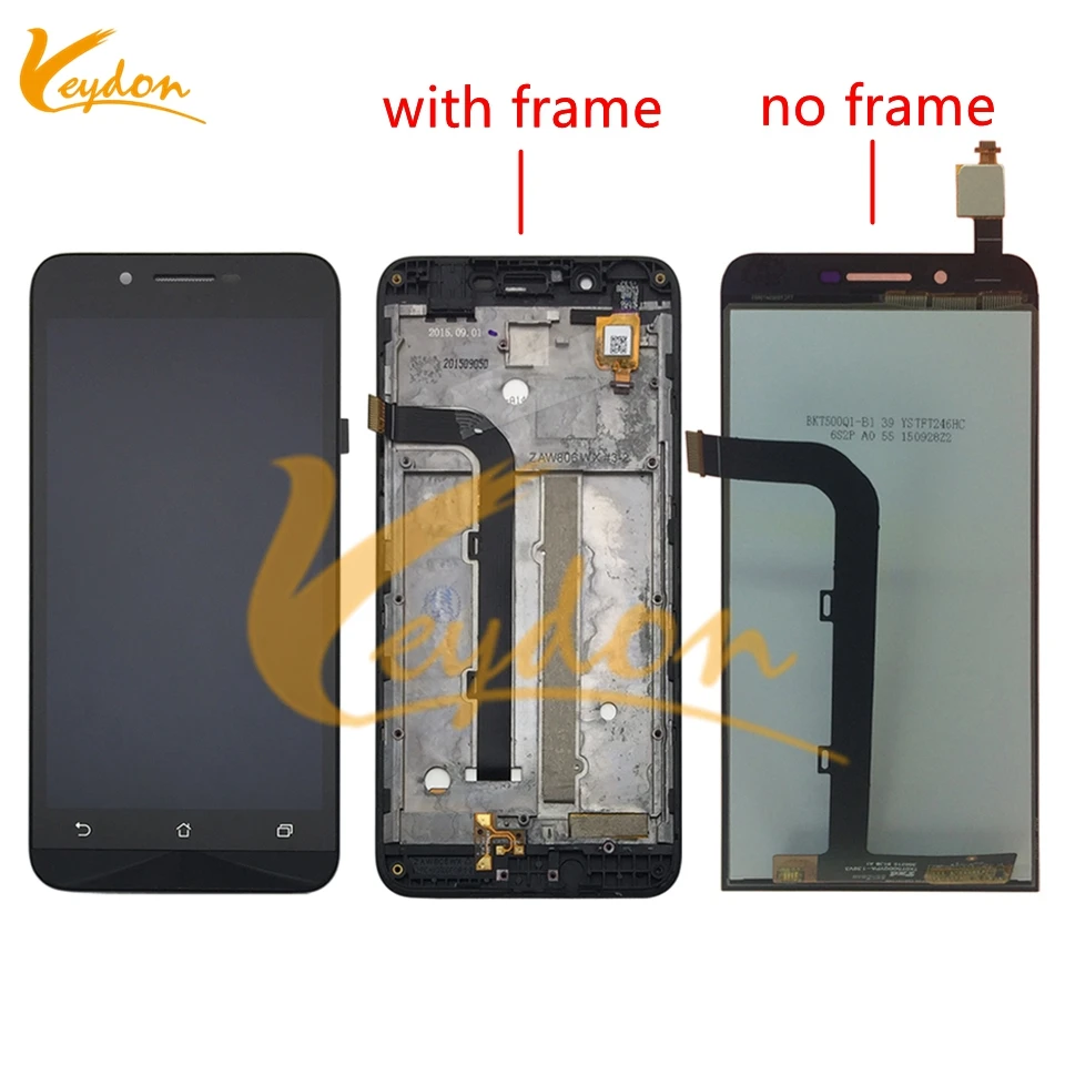 5 &quotдля Asus ZenFone Go ZC500TG Z00VD ЖК дисплей Матрица кодирующий преобразователь