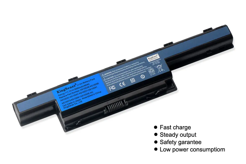 KingSener AS10D3E ноутбук Батарея для acer AS10D31 AS10D41 AS10D51 AS10D61 AS10D71 AS10D73 AS10D75 AS10D5E AS10D81 4741G 5741