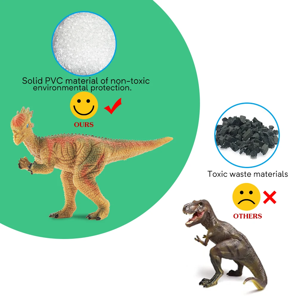 Модель динозавра из искусственного материала набор динозавров игрушки в подарок