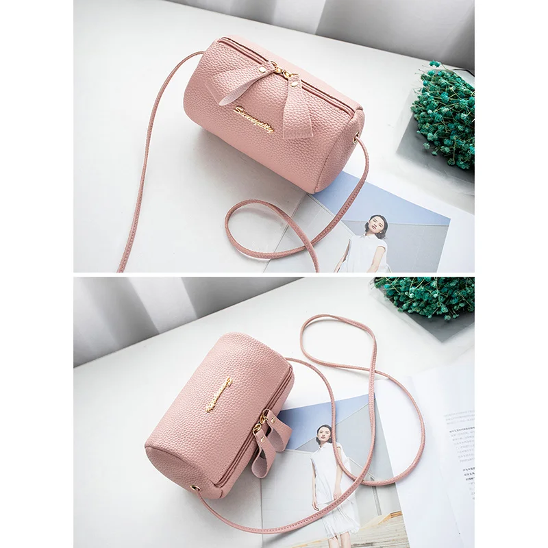 2020 простая Мода 1 шт Женская сумка через плечо для девушек на молнии из