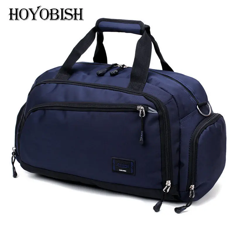 Дорожная сумка HOYOBISH нейлоновая вместительная с логотипом под заказ для мужчин и