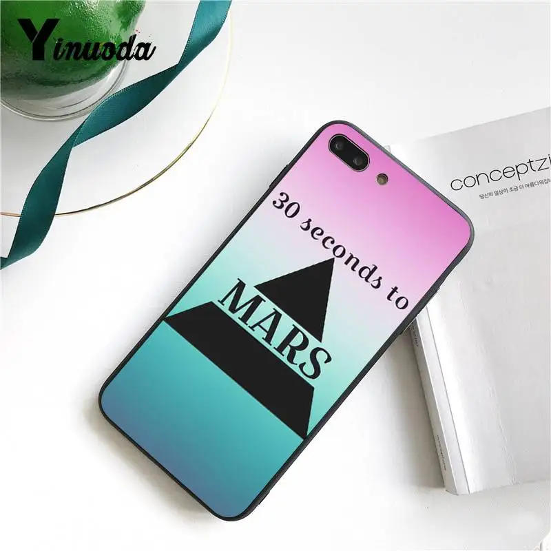 Чехол Yinuoda для iPhone 7 6 X роскошный высококлассный чехол с 30 секундами на Марс 8 6S Plus 5