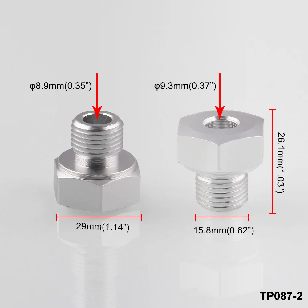 RYANSTAR Замена двигателя мужской M16 * 1 5 адаптер Женский 1/8 NPT датчик давления масла