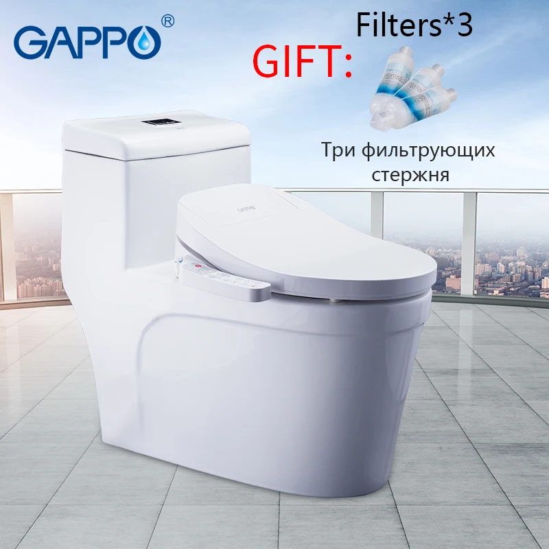 GAPPO умные сиденья для унитаза 4 модели в наличии панель управления