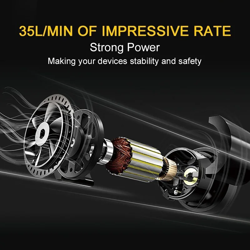DC 12V 120W 150 Psi воздушный компрессор насос портативный цифровой шины надувной