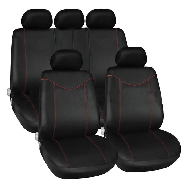 11 шт./компл. универсальные автомобильные чехлы на сиденья машины