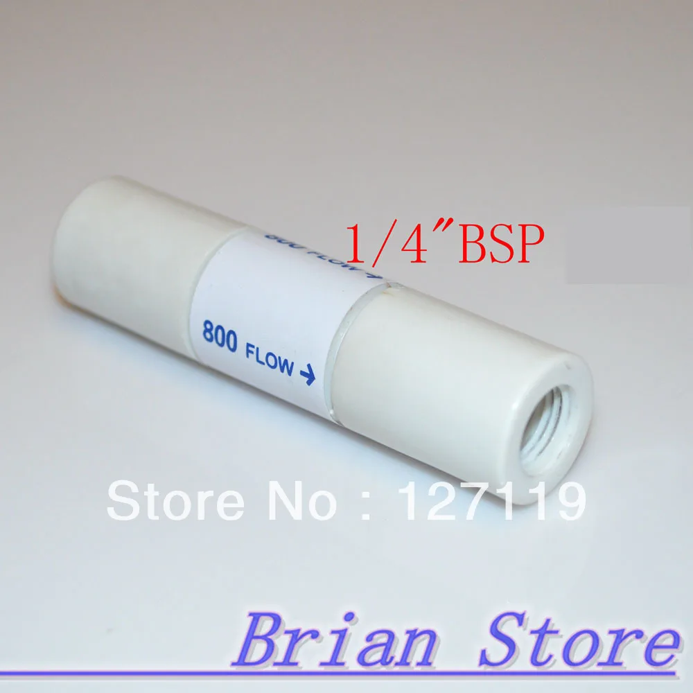 

800CC Reverse Osmosis RO Waste Water Flow Restrictor Flow For 300-400 Gallon With 1/4" BSP Female thread