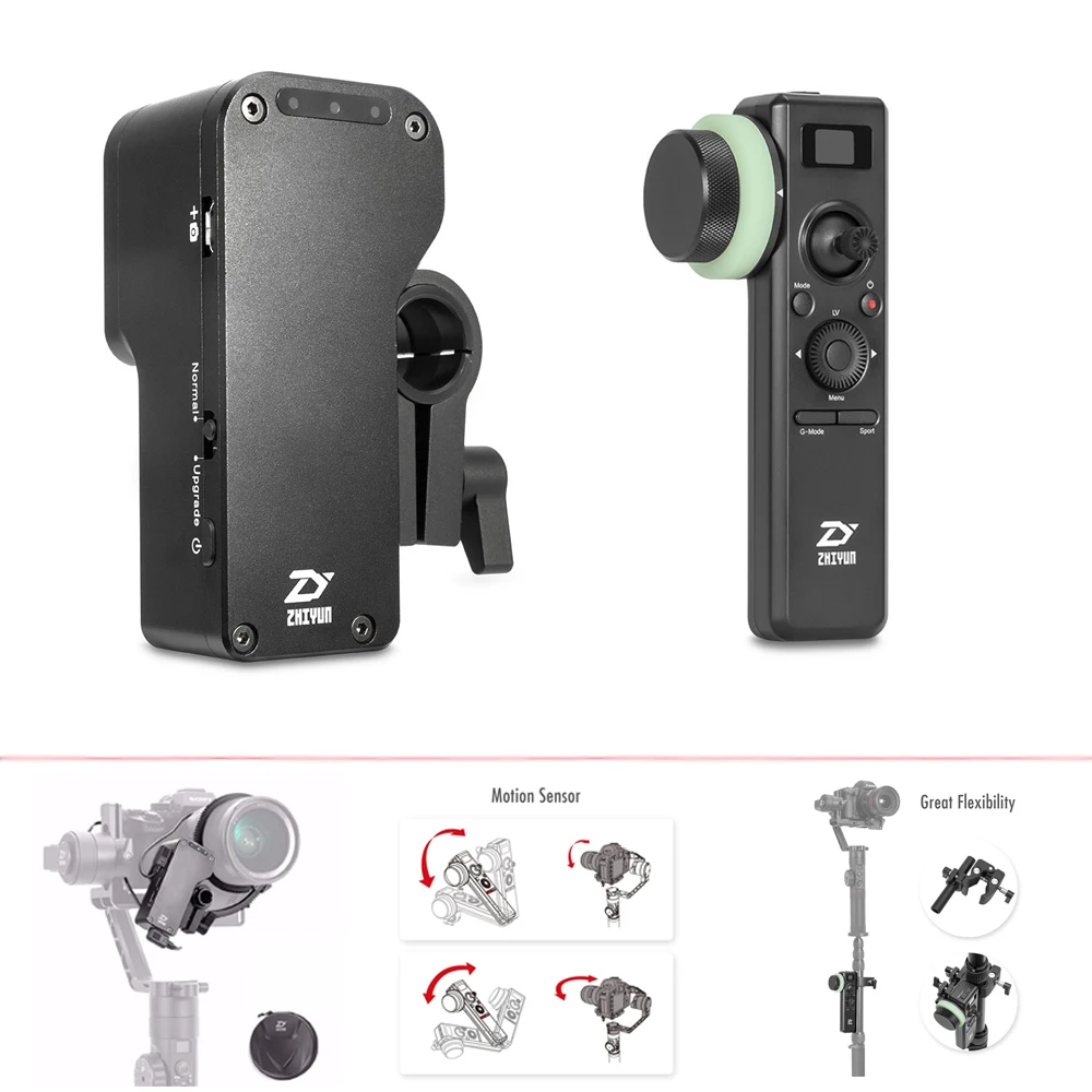 Zhiyun Crane 2 Servo Follow Focus для всех цифровых зеркальных камер 4 ГГц беспроводной
