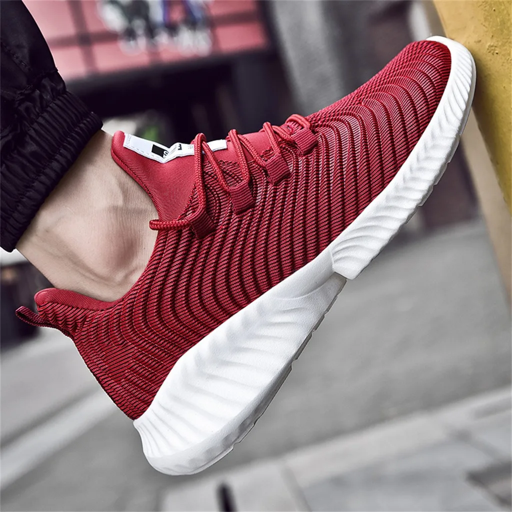 New Outdoor Men Casual Shoes Fashion Lightweight Stripes Breathable Walking Sneakers Tenis Feminino Zapatos | Обувь