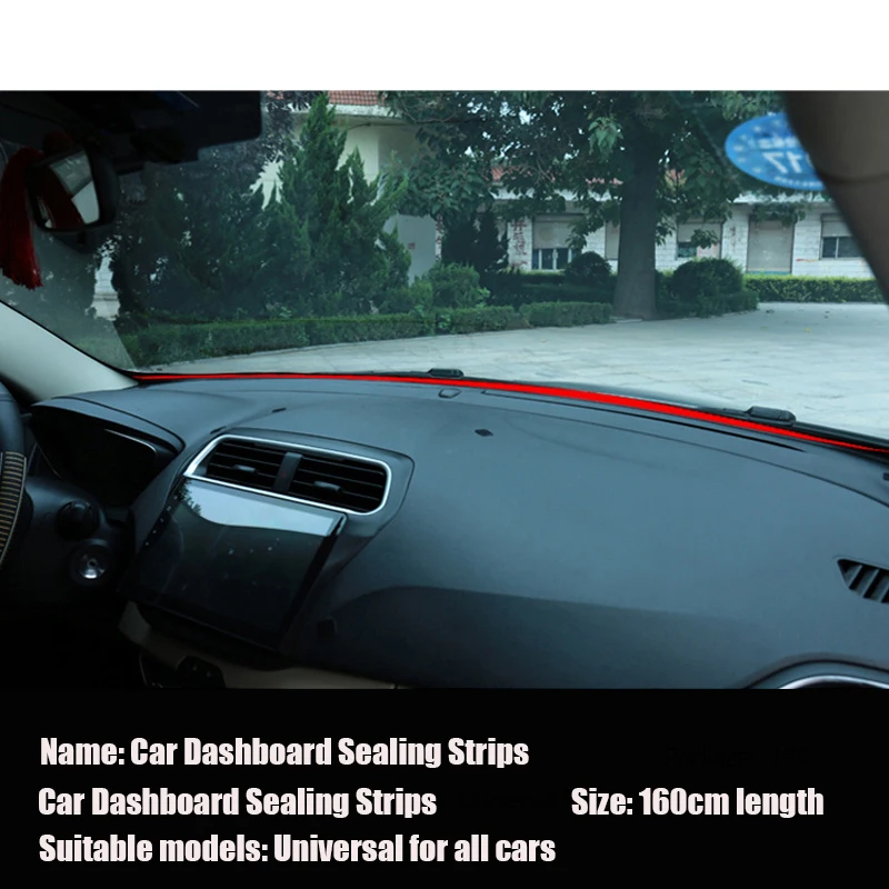 Car Dashboard Sealing Strips Styling Stickers For Toyota Honda Ford BMW Audi Hyundai KIA Universal Auto Interior Accessories | Автомобили