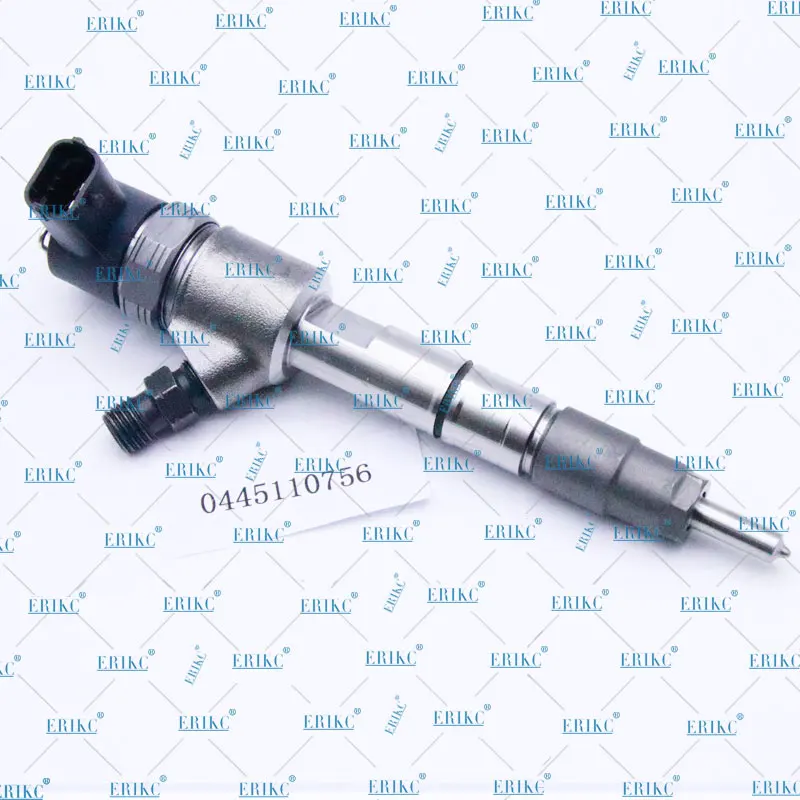 ERIKC Форсунка системы впрыска дизельного топлива Common Rail 0445110756 0445 110 756 в сборе