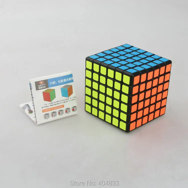 Мою weishigts черный/белый/Primary/Stickerless-яркий 6 Слои Cube Твист головоломки Обучающие игрушки кубик рубика
