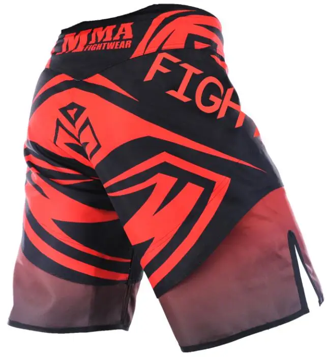 MMA shorts fighting Muay Thai boxer Boxing Trunks fight black/red | Спорт и развлечения