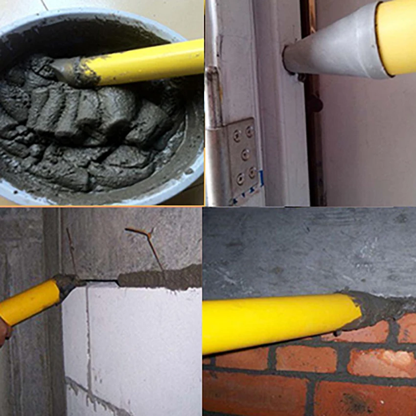 

1PC caulking gun flat head cement mortar caulking gun lime spray gun construction industry tools for Security door