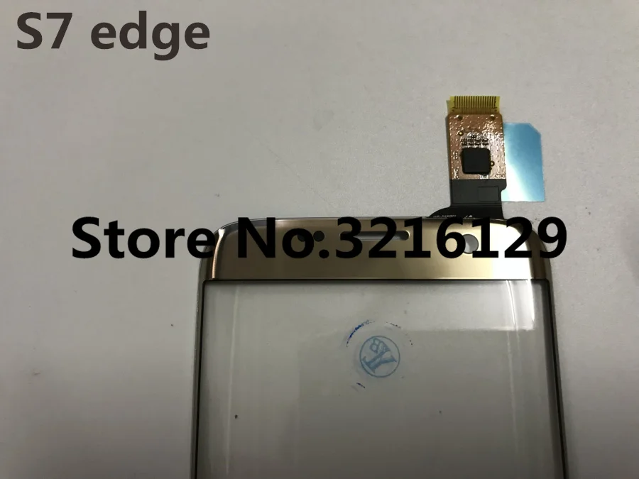 

10pcs/lot Original new For Samsung Galaxy S7 Edge G935F G9350 Touch Screen Digitizer Glass Lens Replacement For Samsung S7Edge