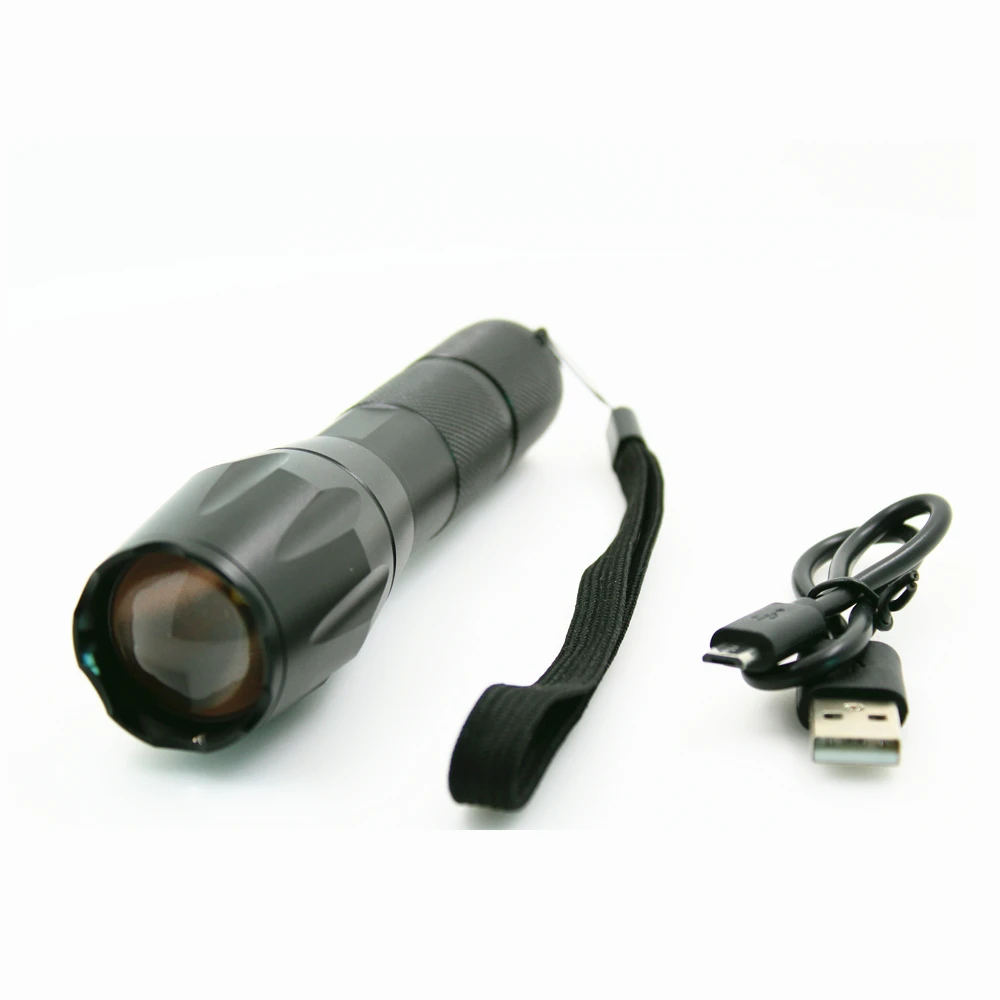 2017 SHuoLiDe Новый E17 B Cree Xml T6 1000 люмен USB Перезаряжаемый Фонарик масштабируемый