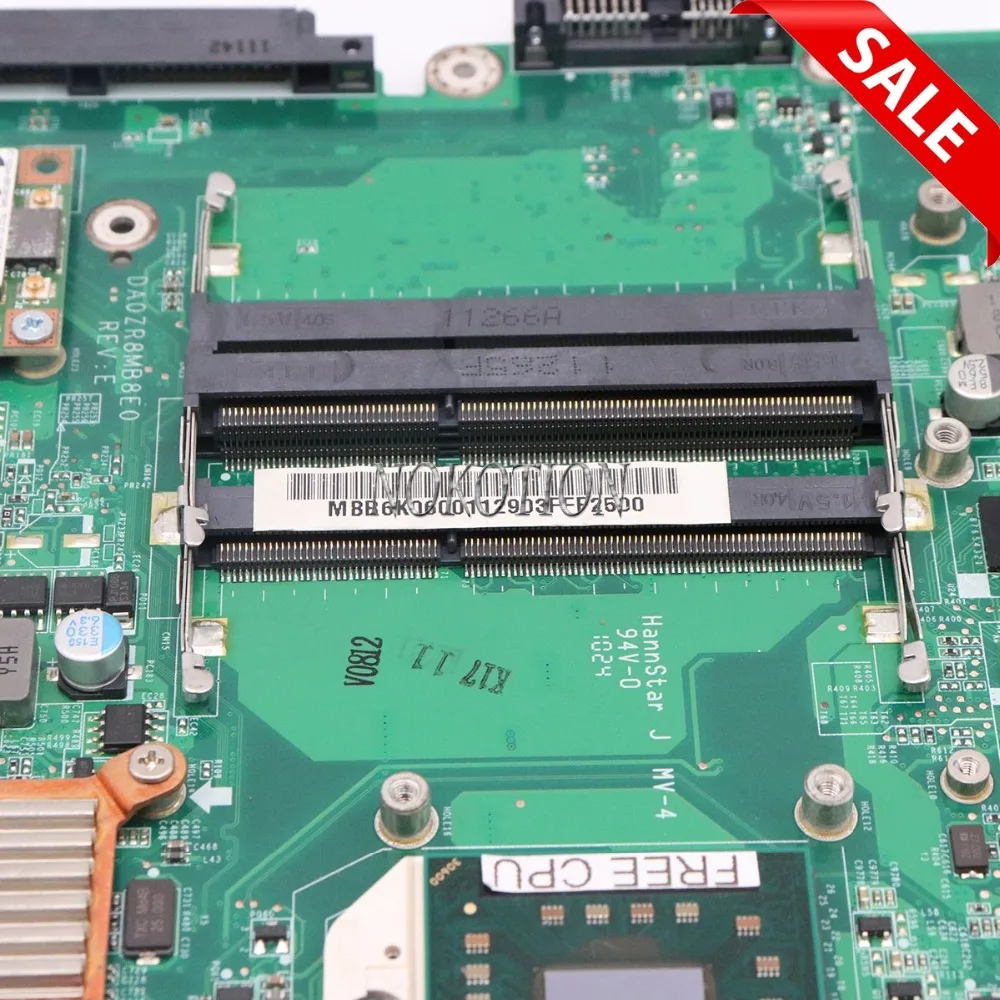 NOKOTION MBR6K06001 MB. R6k06. 001 DA0ZR8MB8E0 основная плата для acer aspire 5553 5553g материнская плата для ноутбука HD5000 DDR3 Бесплатный процессор