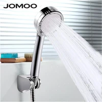 jomoo charcoal purified high pressure shower head water saving round abs handheld rainfall showers heads douche with holderhose