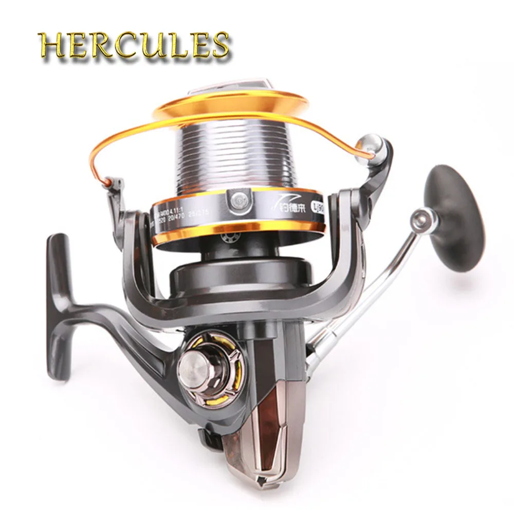 

Катушка для спиннинга Hercules, 12 + 1 шарикоподшипник, 5,2: 1/5.1:1/4,1: 1, длинная катушка, для морской рыбалки, литой диск, серия 3000-9000