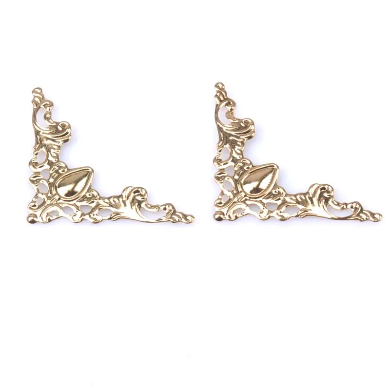 20 шт. Великолепные Металлические Альбомы для книг угловые протекторы коробки