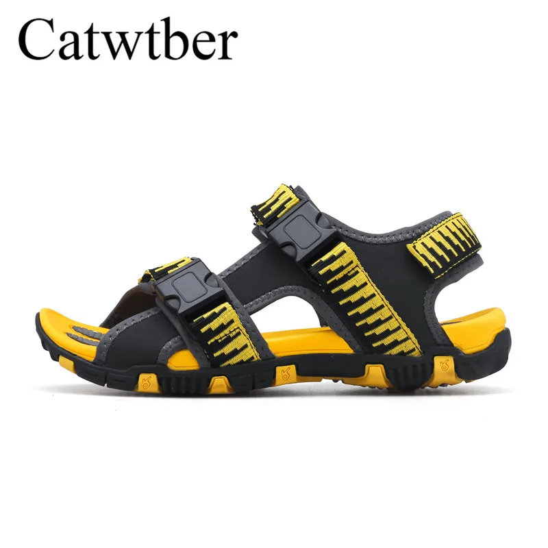 Catwtber Открытый Спорт сандалии мужские летние дышащие повседневные пляжные туфли