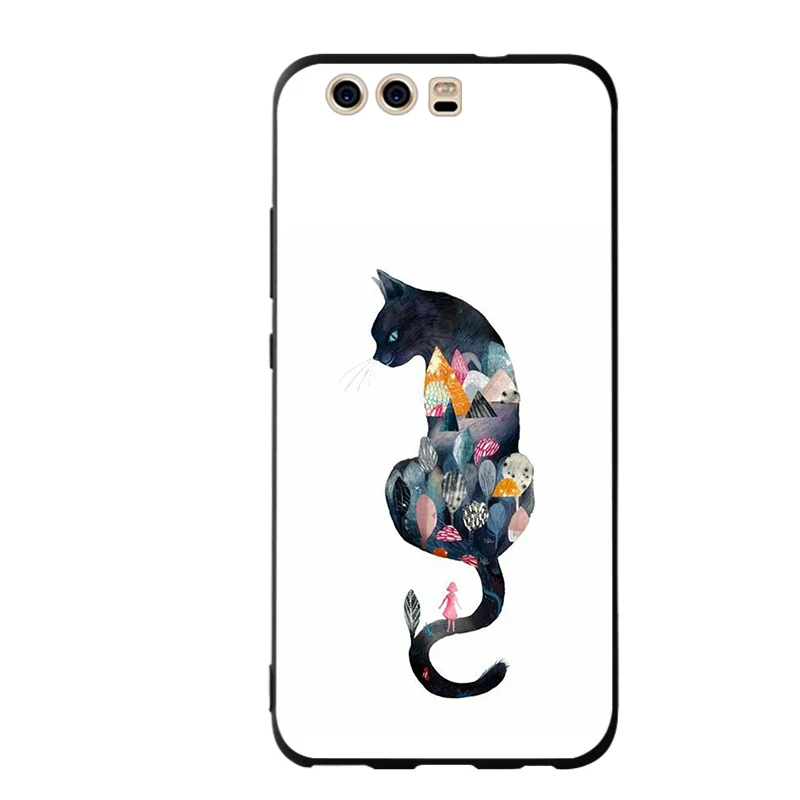 Кошка Медведь телефон случаях Обложка для huawei P30 lite pro nova 3i Коврики 20 Чехол P smart 2019
