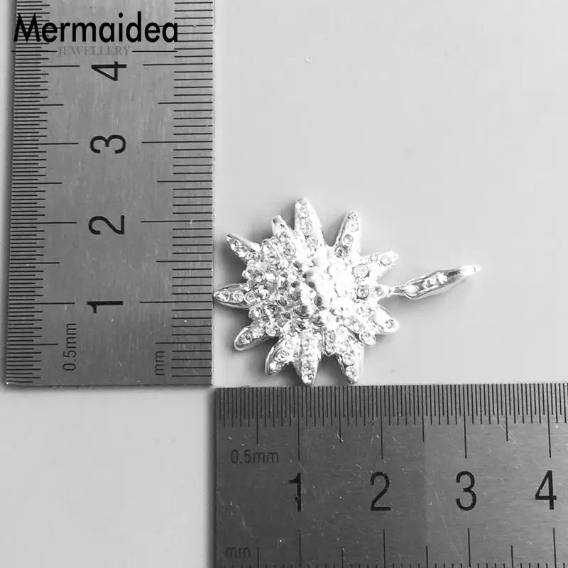 Кулон Edelweiss 2020 посеребренный Модный Ювелирный Стиль Bijoux Ожерелье трендовые