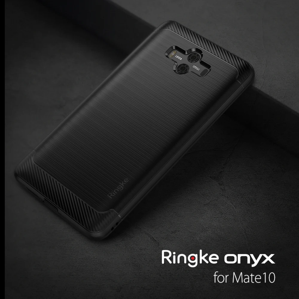 Чехол Ringke Onyx для Huawei Mate 10 гибкий чехол из ТПУ подходящий защита в стиле милитари