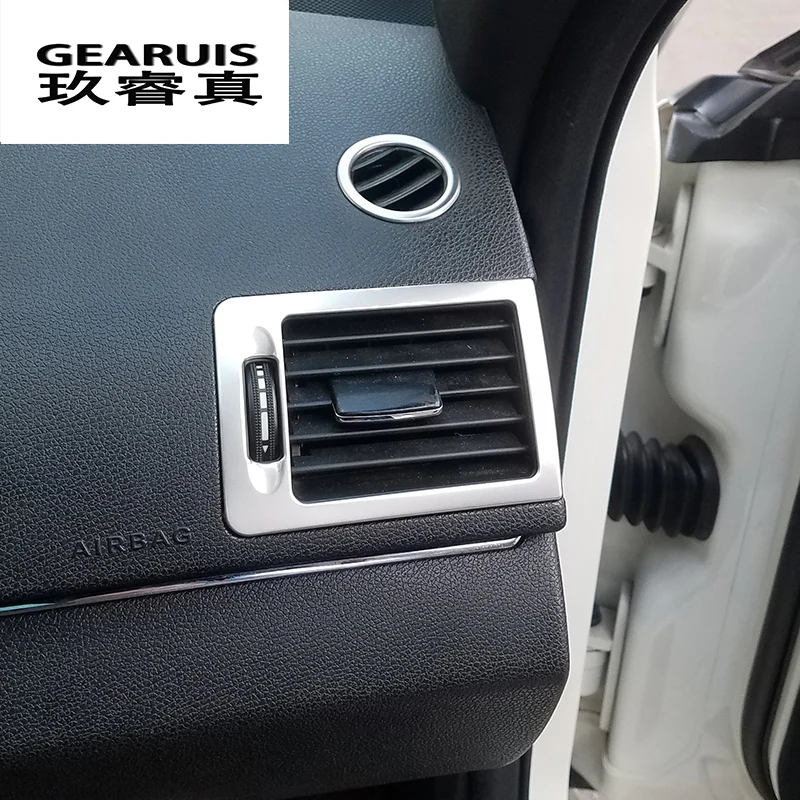 

Car Styling AC Front air Outlet Trim Frame Sticker Cover For Mercedes Benz C class W204 C180 C200 C260 C300 Auto Accessories LHD