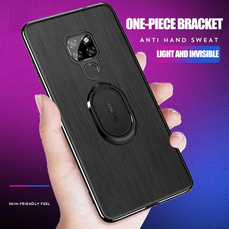 Non-slip PVC phone case ultra-thin bracket car magnetic for huawei mate 20 pro 20x p20 p30 lite nova 2 2s 3 3e 3i |