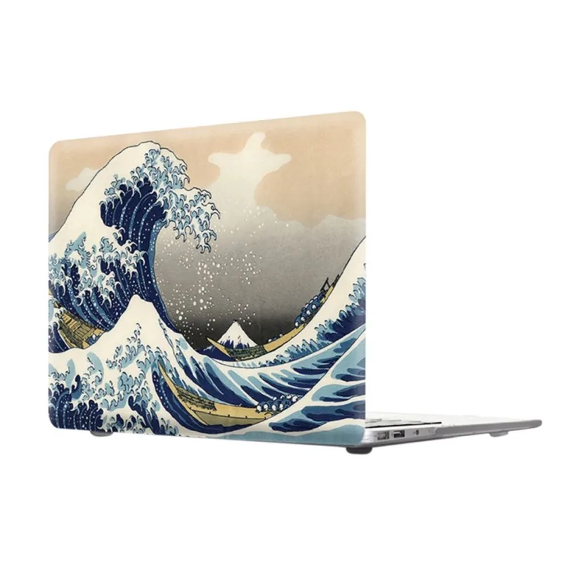 Модный тонкий Матовый Жесткий чехол прорезиненный защитный для MacBook 13 дюймов pro/13