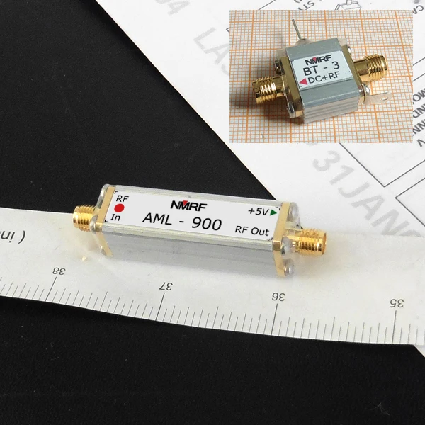 

AML-900 900MHz (868MHz) coaxially fed RF low noise antenna amplifier, LNA