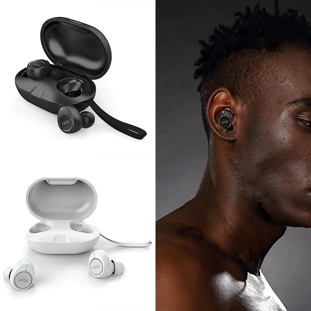 Беспроводные Bluetooth 5 0 наушники-вкладыши для бега спорт 30g 1083dB наушники