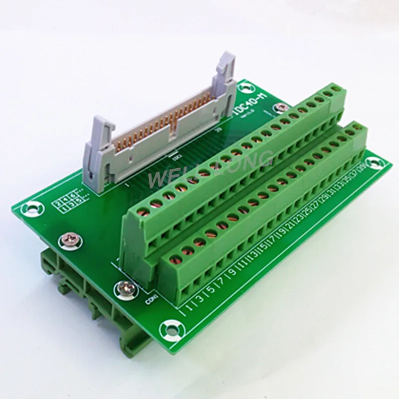 

IDC40 2x20 штырьков 0,1 "штырьковый секционный блок, клеммный блок, разъем.