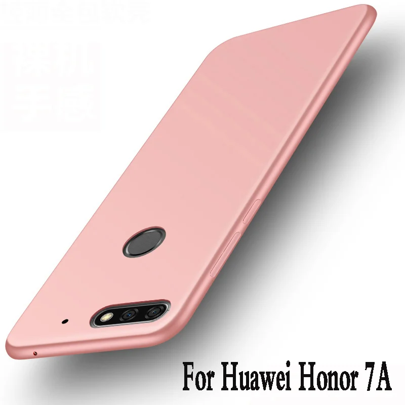 Силиконовый Мягкий Роскошный чехол для Huawei honor 7A play защитный на мобильный телефон
