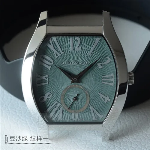 silver San Martin Женские винтажные часы Tonneau автоматические часы с эмалью 18 К золотым циферблатом сапфировое стекло 30 водонепроницаемые женские часы Montre - Цвет: silver