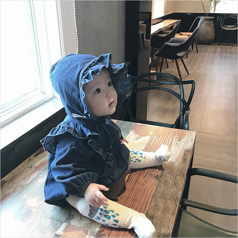 Осень 2020 детский комбинезон + шапка в ковбойском стиле Детский с длинными