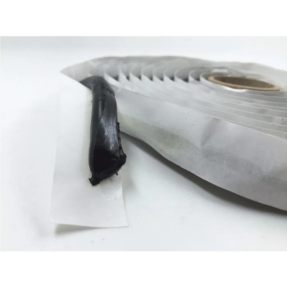 Черный Снэк бутил резиновый клей Автомобильный Дверной край светодиодный