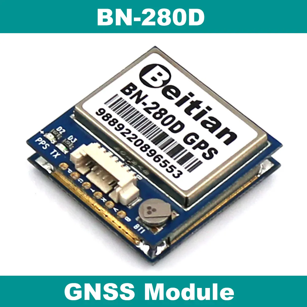 Модуль BEITIAN TTL GPS ГЛОНАСС двойной GNSS модуль с активной антенной FLASH BN-280D |