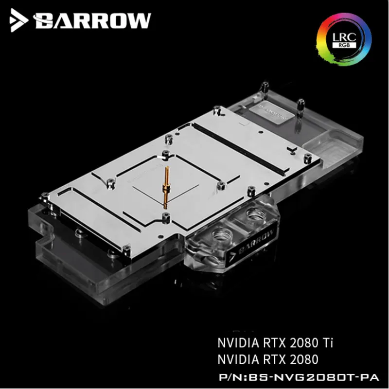 Цветной GALAXY GAINWARD EVGA Inno3d RTX2070 совместимый с NVIDIA Asus ZOTAC Gigabyte MSI Barrow открытой версией |