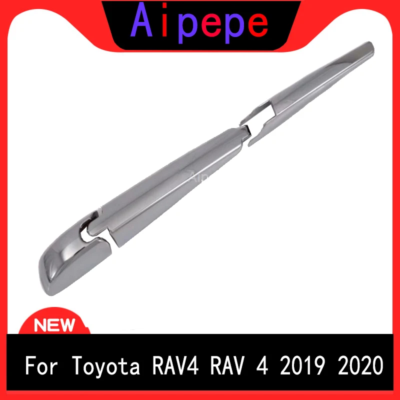 Щетки стеклоочистителя для Toyota RAV4 XA50 2019 2020 ABS хромированные задний дождь окно