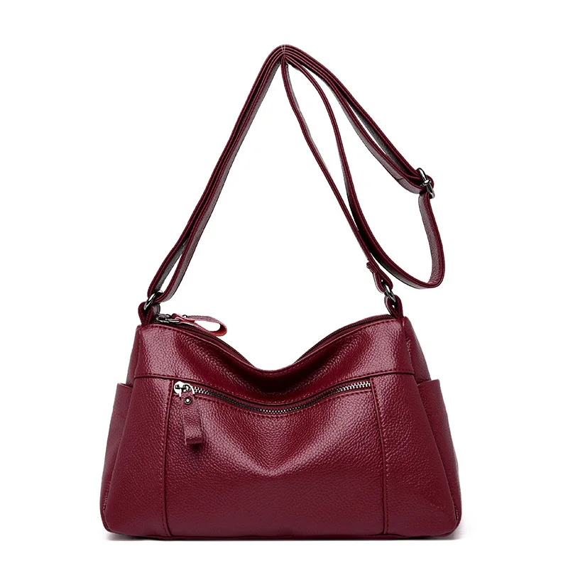 Женская сумка из натуральной кожи сумочка известного бренда мессенджер в стиле