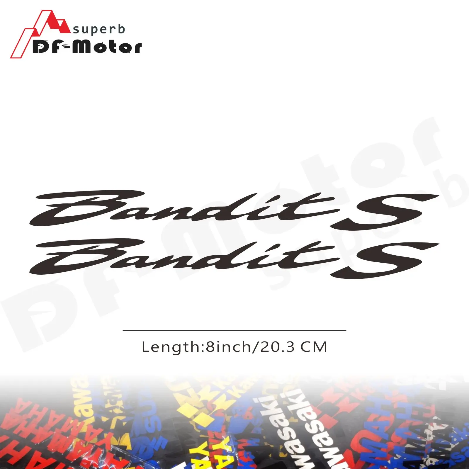 8 дюймов Светоотражающая наклейка для мотоцикла автомобиля колеса шлем с