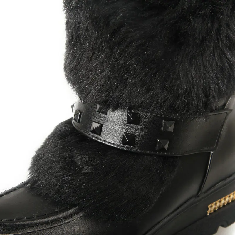 2019 женщин чтобы Теплая обувь для зимы зимние сапоги Модные женские ботильоны 4 5