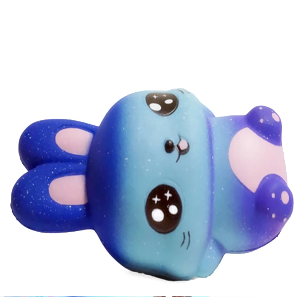 Squishy Toys Jumbo Rainbow Cartoon Rabbit Squeeze Toy Smooshy Mushy Slow Rising Antistress Squishes Funny Novelty Gift |