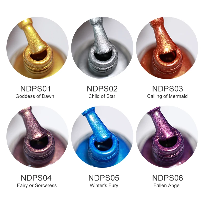 Лак NICOLE DIARY для стемпинга жемчужный лак на водной основе дизайна ногтей 9 мл 6