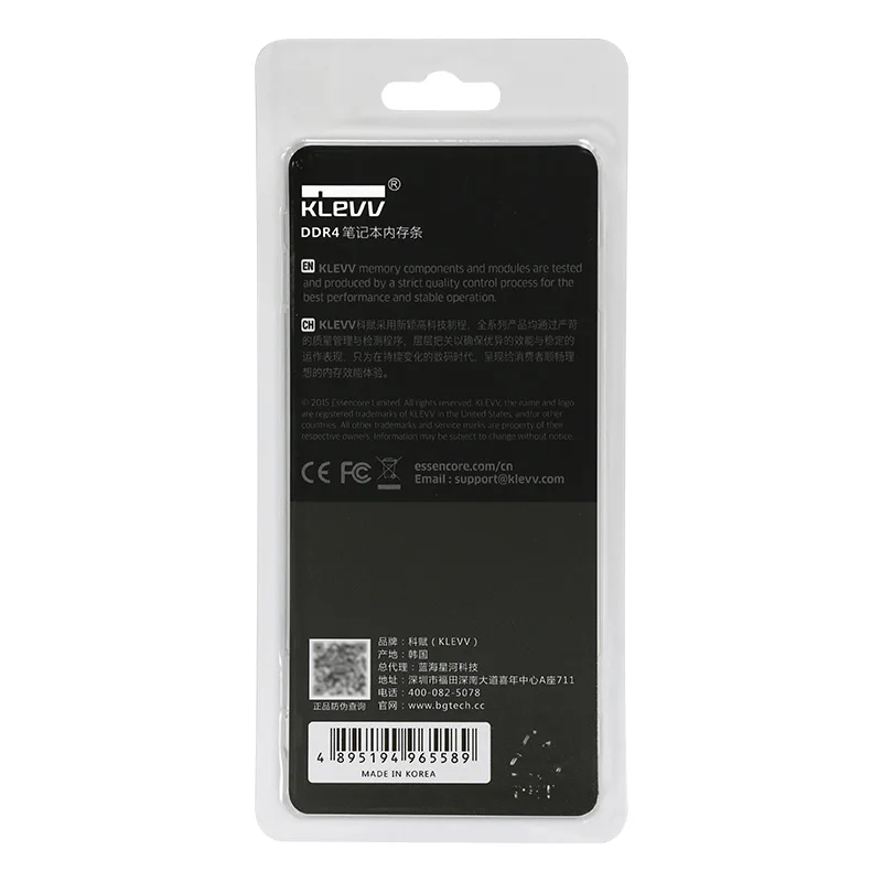 Память для ноутбука Klevv 4G 8G 16G DDR4 2400MHz DIMM ram 1 2 V Memory Stick совместимость с 2133