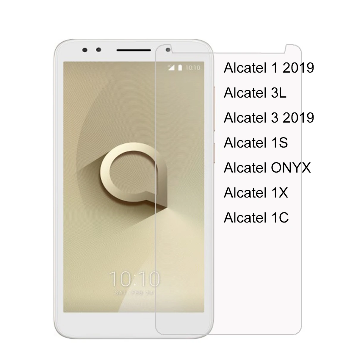 Закаленное стекло для Alcatel 1 5033 1C 5009 1X 5059 3 5052 5 5086 3X 5080 3V 5099 3C 5026 2019 защитная пленка
