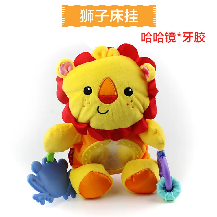 Игрушка Детская плюшевая в кроватку 25 см с зеркалом | Игрушки и хобби